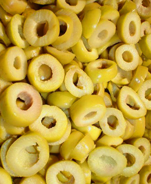 Dilimli Yeşil Zeytin