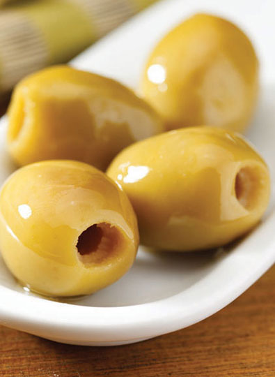 Seedless Green Olives